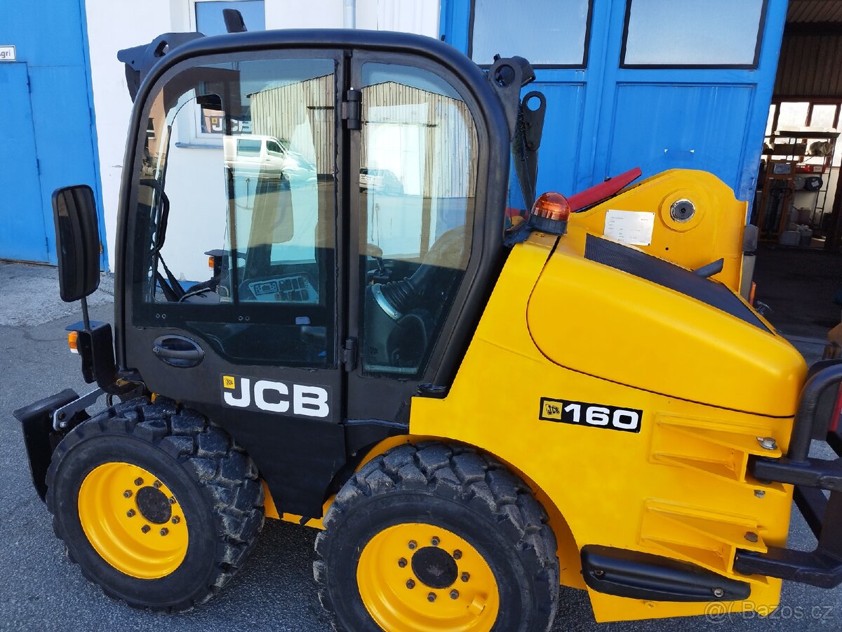 Smykem řízený nakladač JCB Robot 160 (2x lopata)