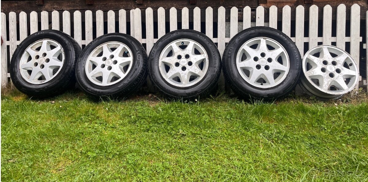 Alu Ford Scorpio R15 5x112 6J ET38 střed 63,3 mm