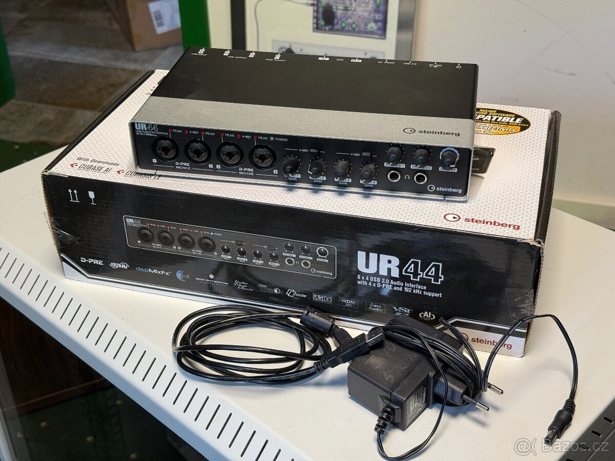 Steinberg UR44 – profesionální USB audio interface