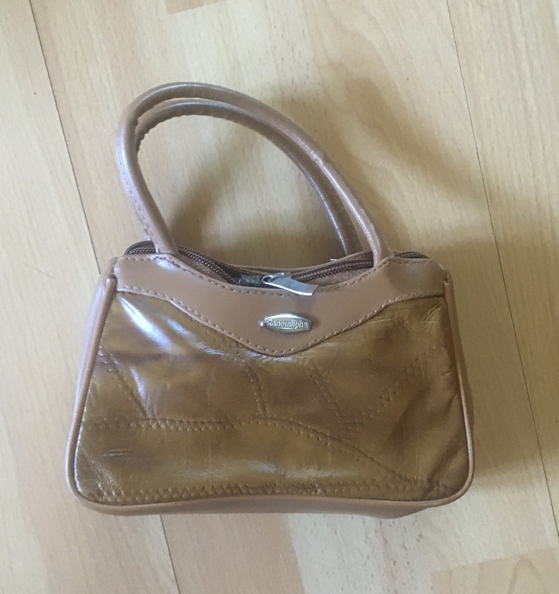 hnědá mini kabelka Ramonliphe