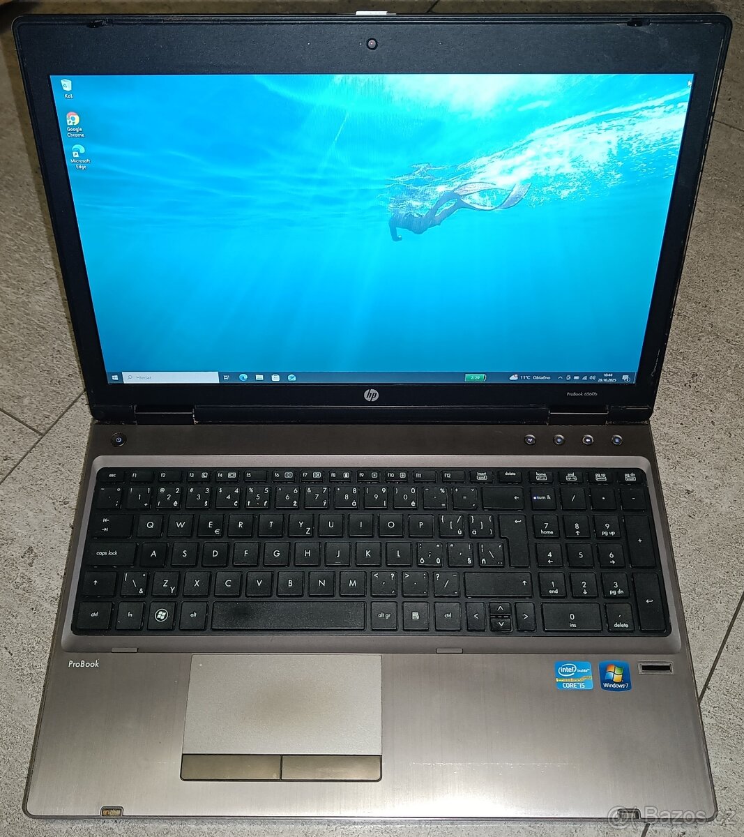HP ProBook 6560b,i5-2410M,WIN 10,HDD 500GB,RAM 8GB,15.6 palc