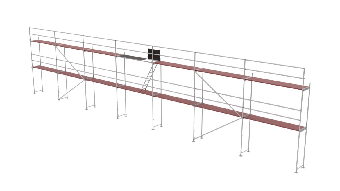 Prodám lešení po sadách nebo dílech