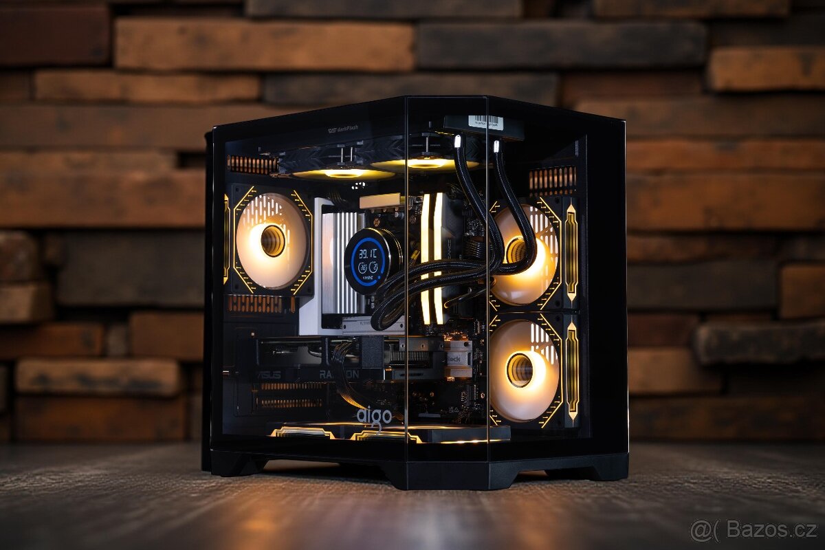 Herní PC - Ryzen 5 8400F / 32GB / 1TB / RX 9060 XT 16GB