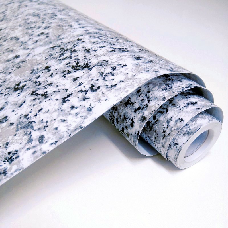 Tapeta vzor Žulová textura v bílo-šedém provedení