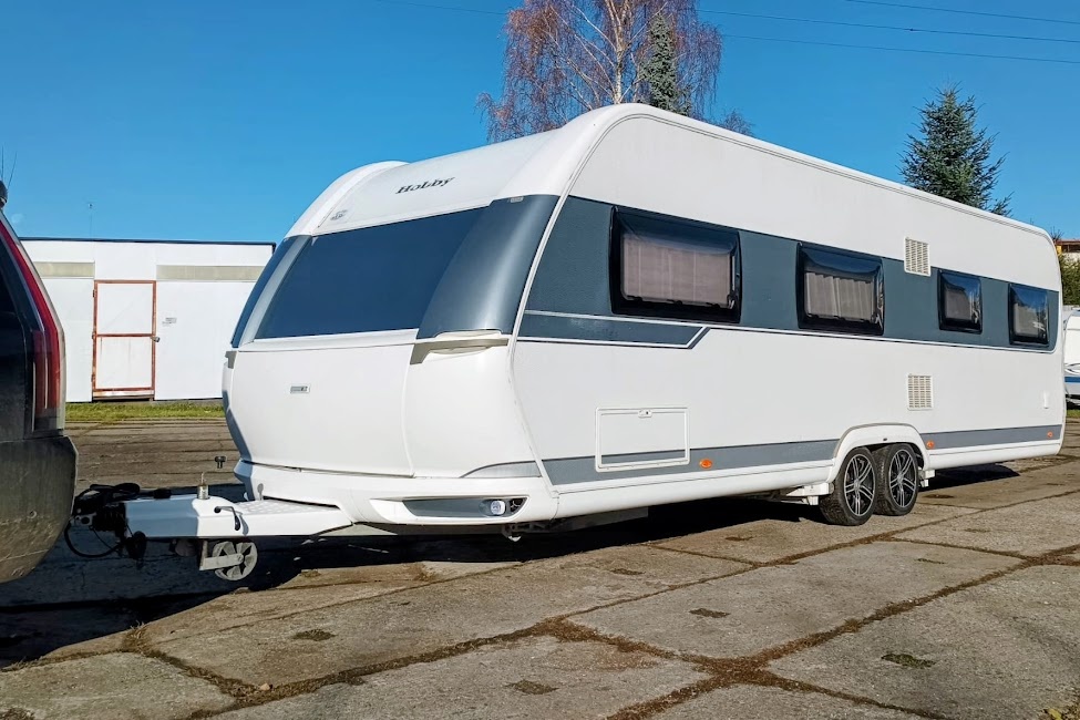 Hobby 720UKFE, solár, KLIMA, markýza, palandy, předstan