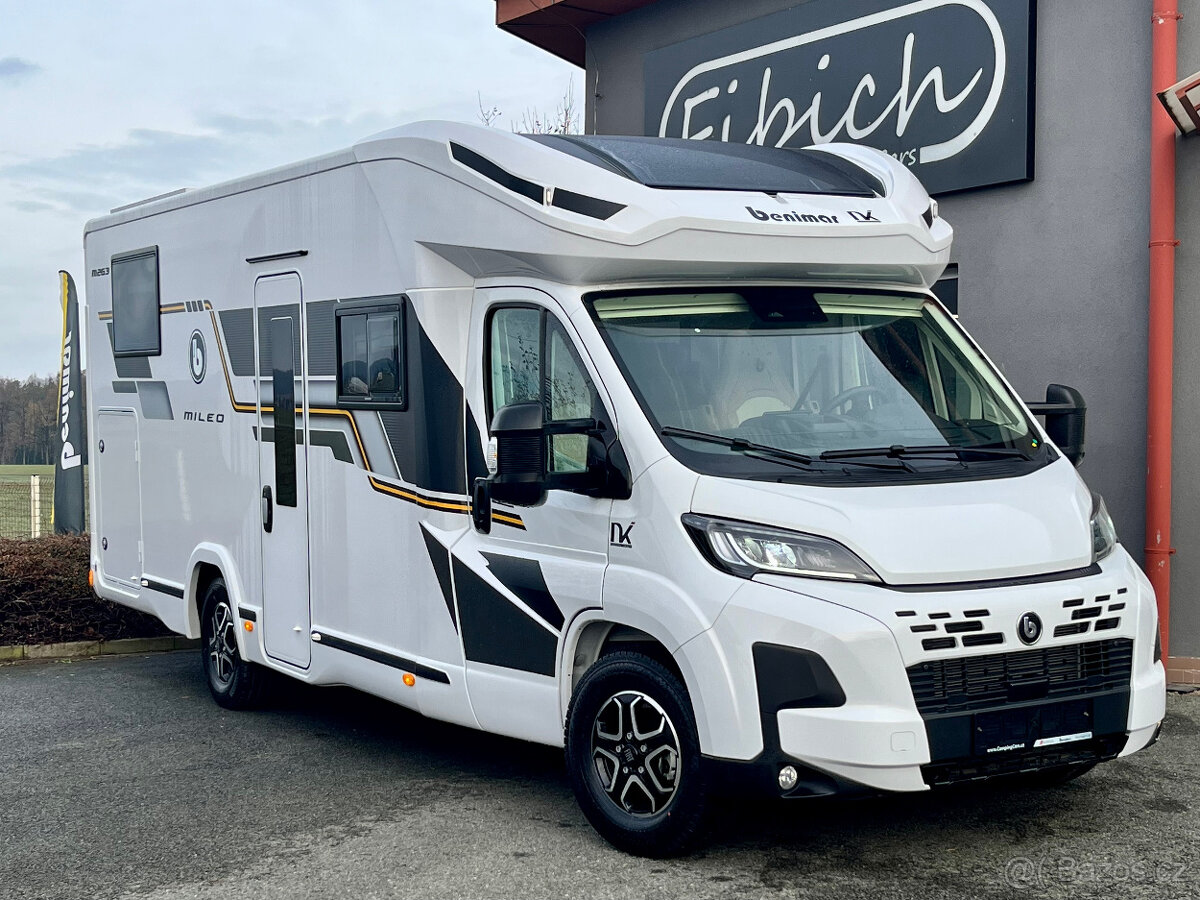 OBYTNÝ VŮZ BENIMAR NA PRODEJ Benimar Mileo 263 - 2026