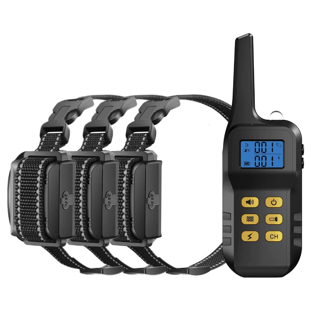 ✅PatPet T720 - 3ks Elektrický, Výcvikový obojek se Zárukou✅