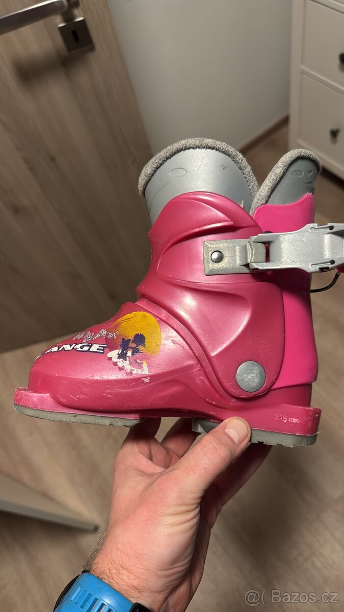 Lange detske lyzaky 215