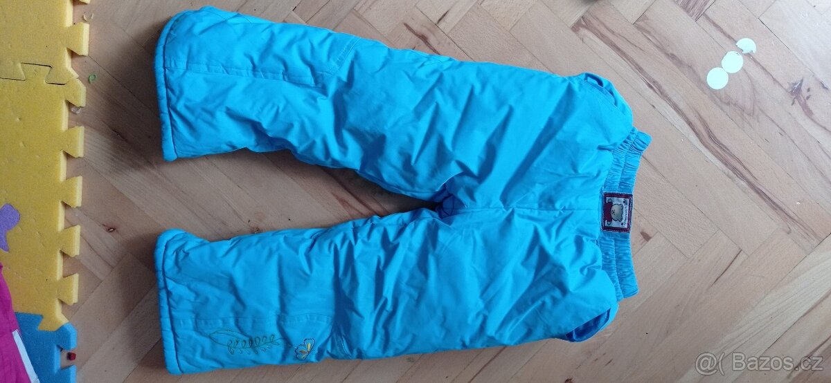 Zimní zateplené kalhoty, vel 2-3 roky