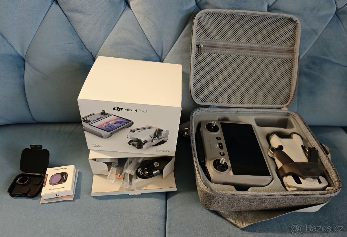 DJI MINI 4 PRO (+příslušenství, záruka, pojištění DJI Care)