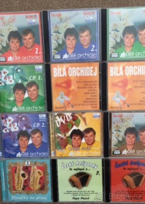 Prodám tyto CD,DVD cena 499kč za vše