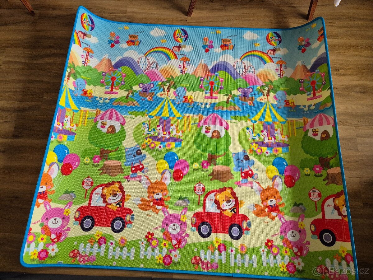 Dětská oboustranná pěnová podložka