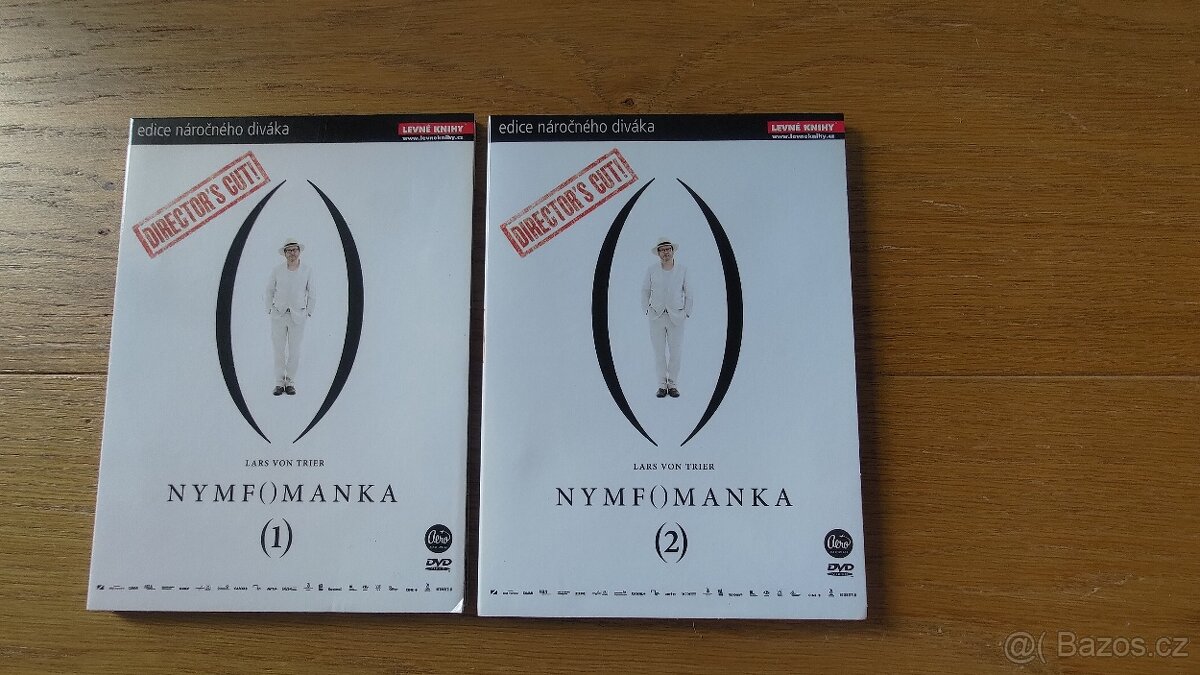 Nynfomanka 1 a 2 - directors cut, DVD