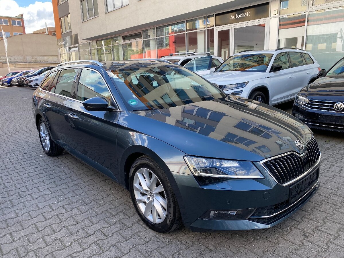 Škoda Superb 3 Style 2.0TDI 140kW DSG ACC LED kamera