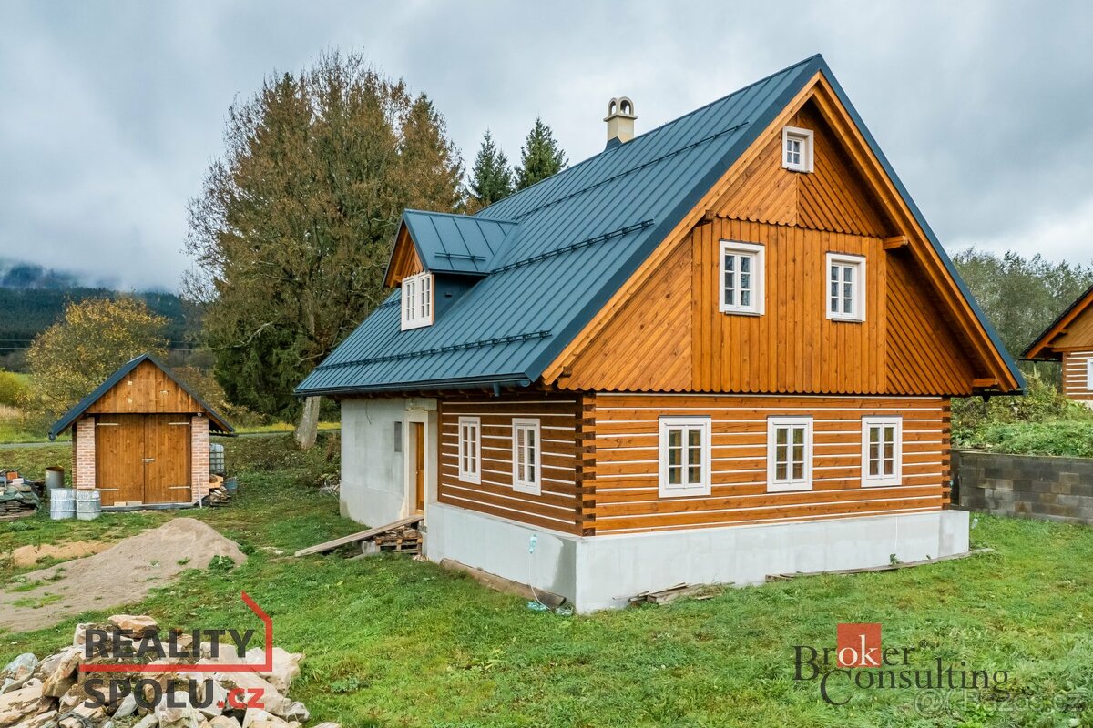 Prodej, domy/chalupa, 237 m2, Orlické Záhoří, Rychnov nad Kn