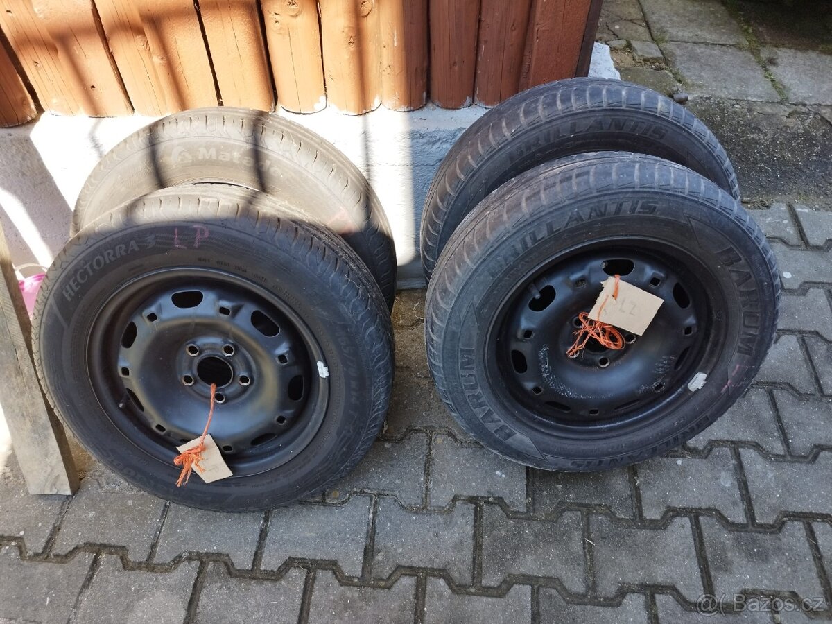disky + pneumatiky 165/70 R14