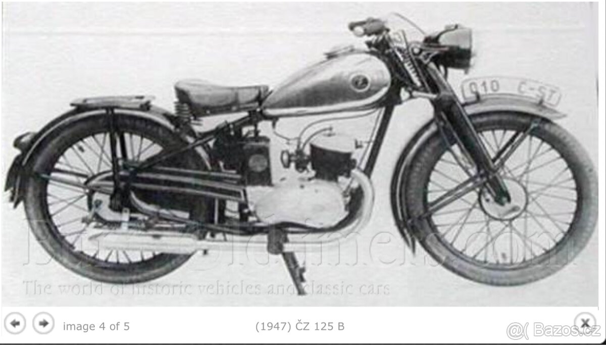 ČZ 125 T MOTOR