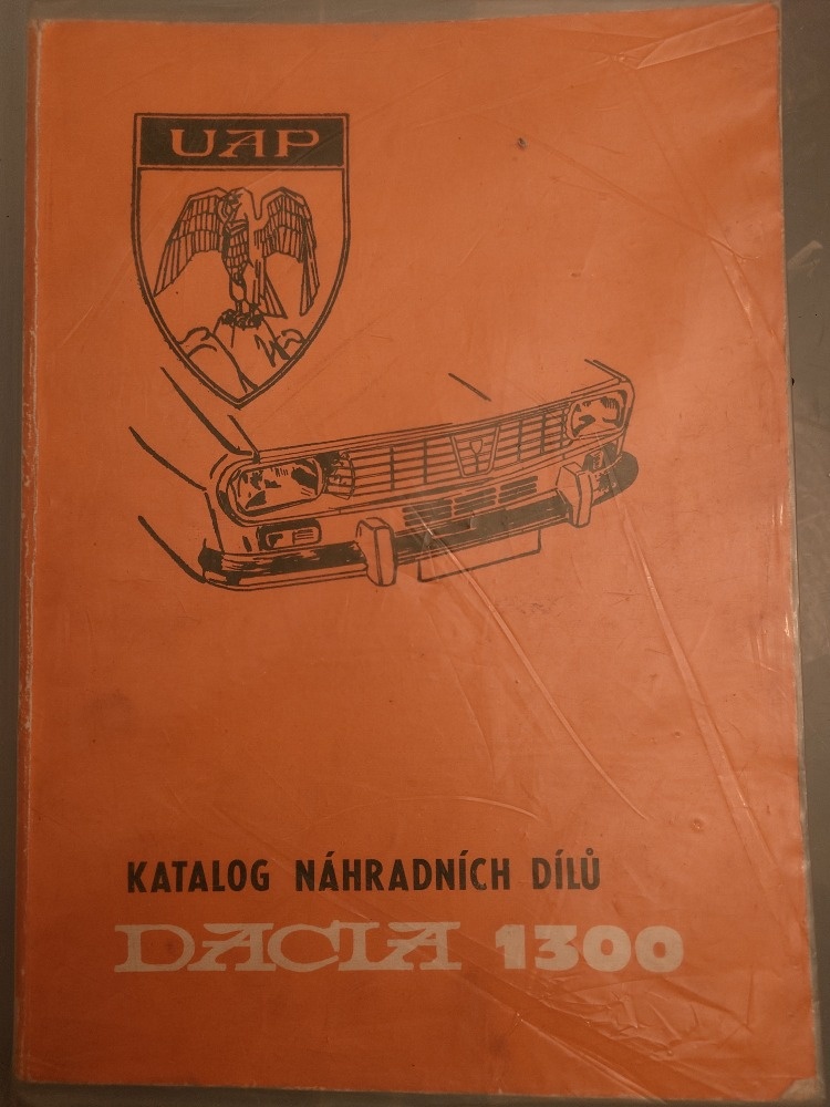 Dacia 1300, Renault 12 - katalog ND, hlavní ložiska kliky
