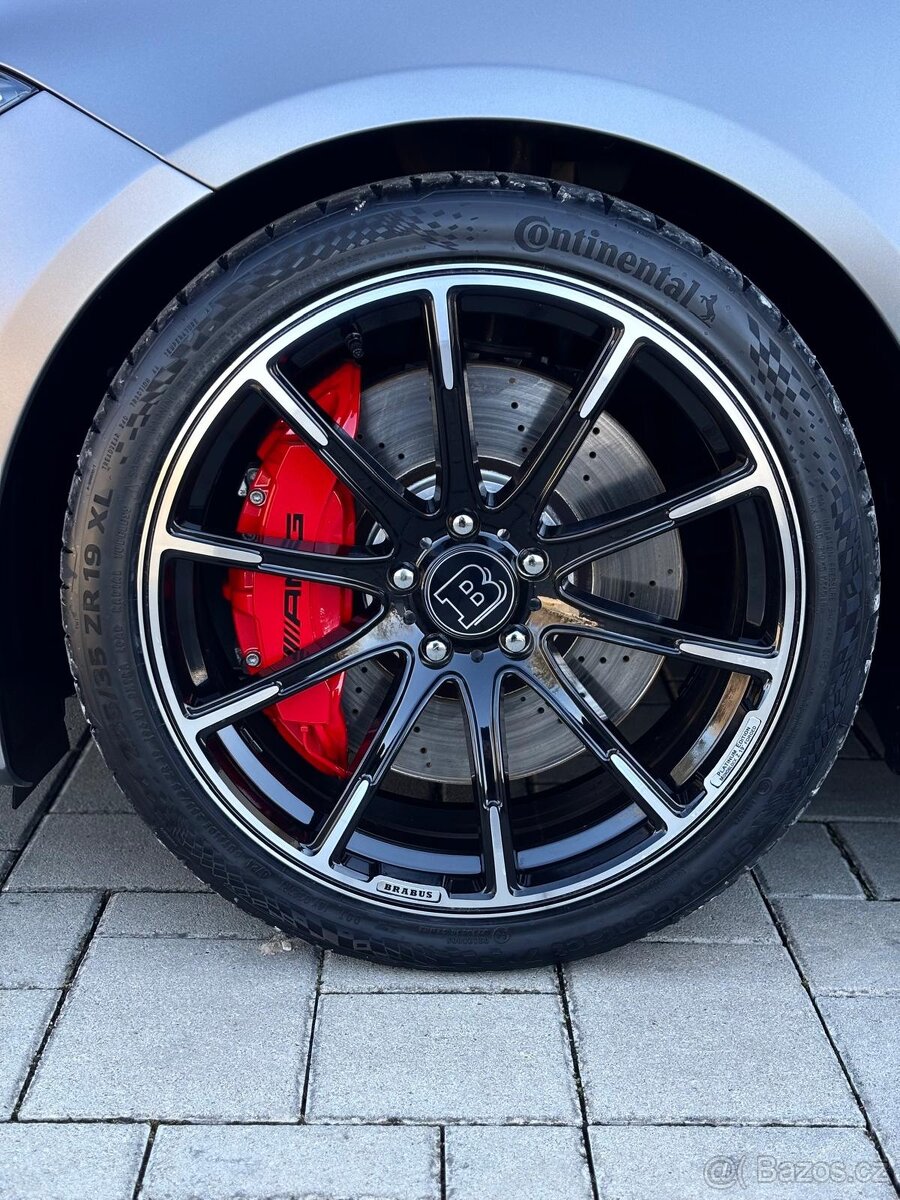 Brabus Monoblock + Continental 255/35 R19