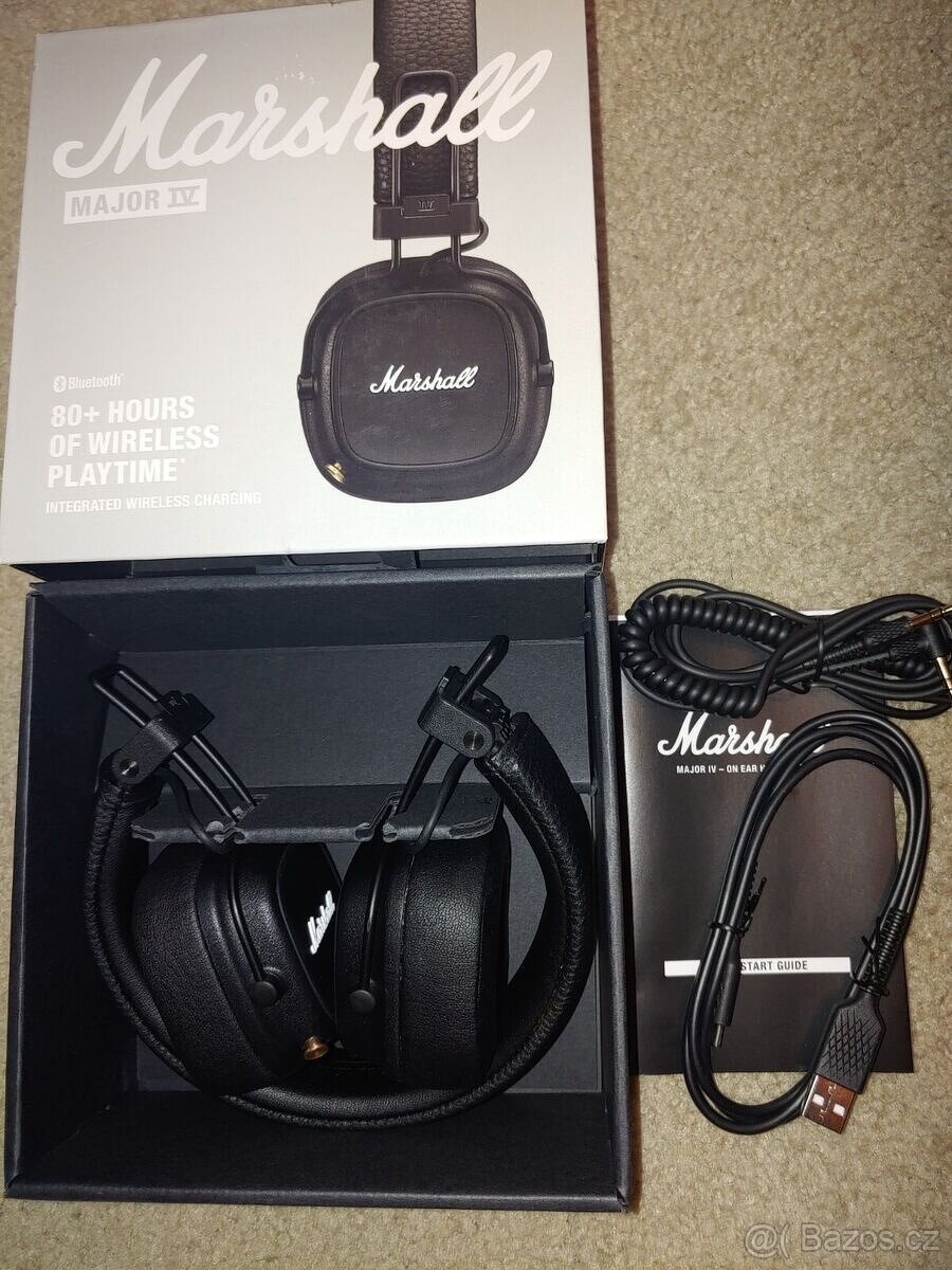 Nové sluchátka Marshall Major IV Bluetooth