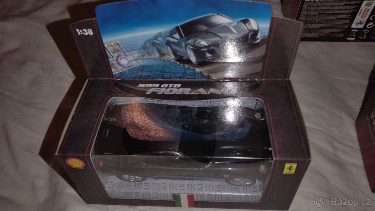599 GTB Fiorano, autíčko Shell V-Power Ferrari 1:38