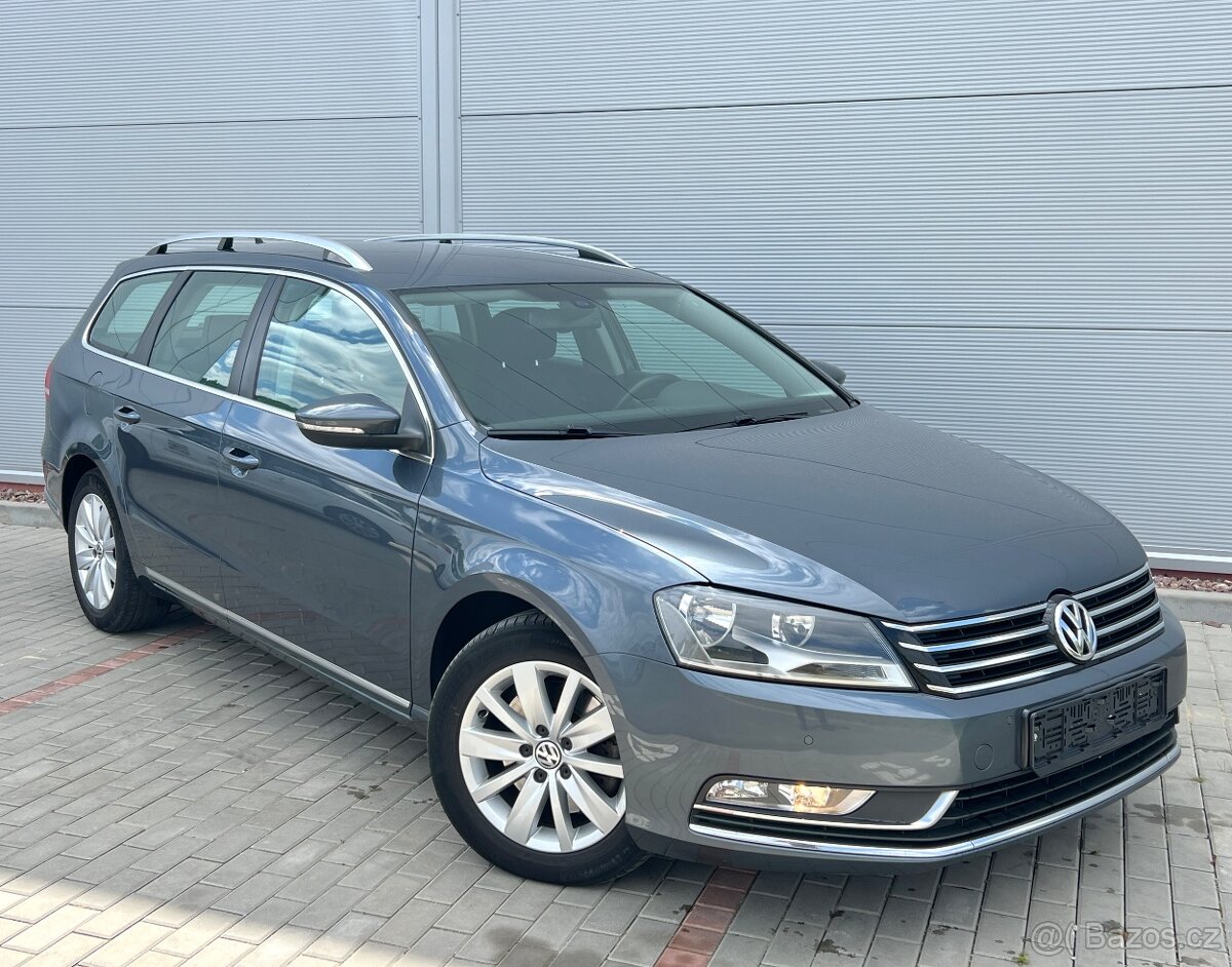 VW Passat B7 2.0TDI 103KW Manuál,Navi,TAŽNÉ,Alu R16,Nová STK