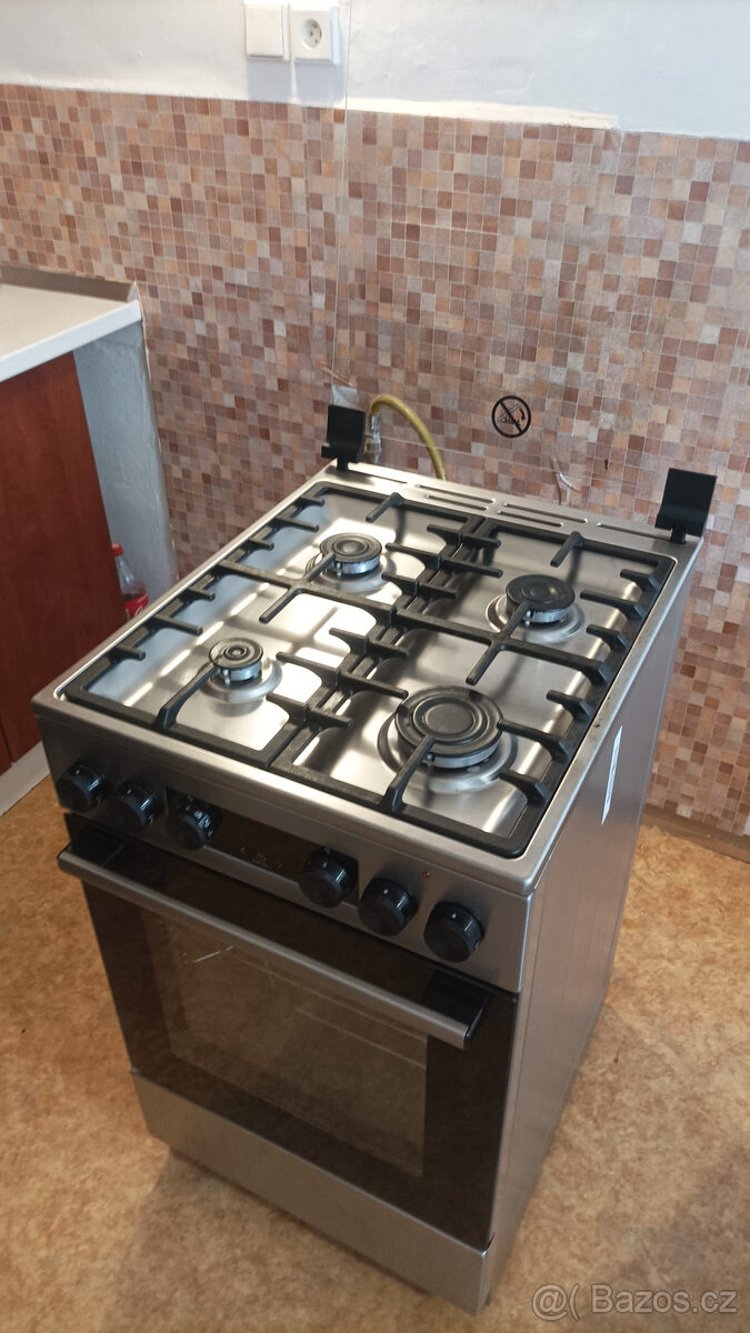 Kombinovaný sporák Gorenje - nerez