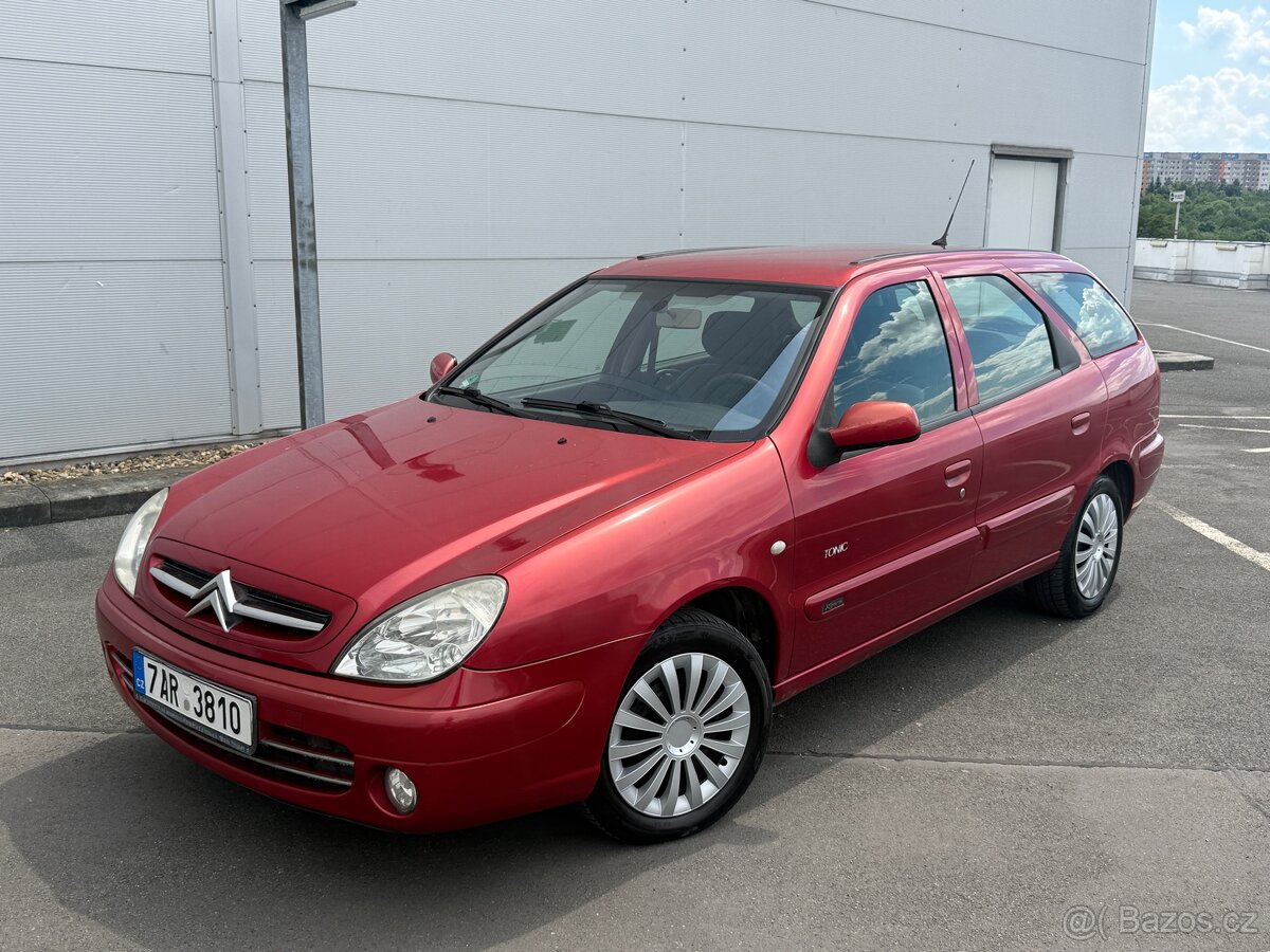 Citroën Xsara, 1.6i, 80kw Tažné 1.1T