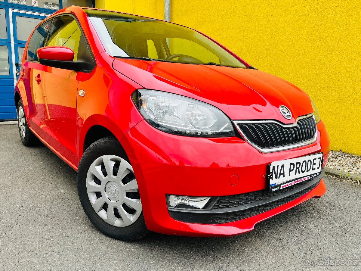 ŠKODA CITIGO 1.0 i BENZÍN NAJETO JEN 68.756 KM