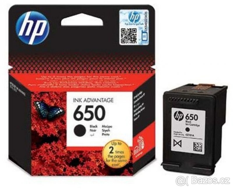 Nabízím renovované náplně HP-650 XL