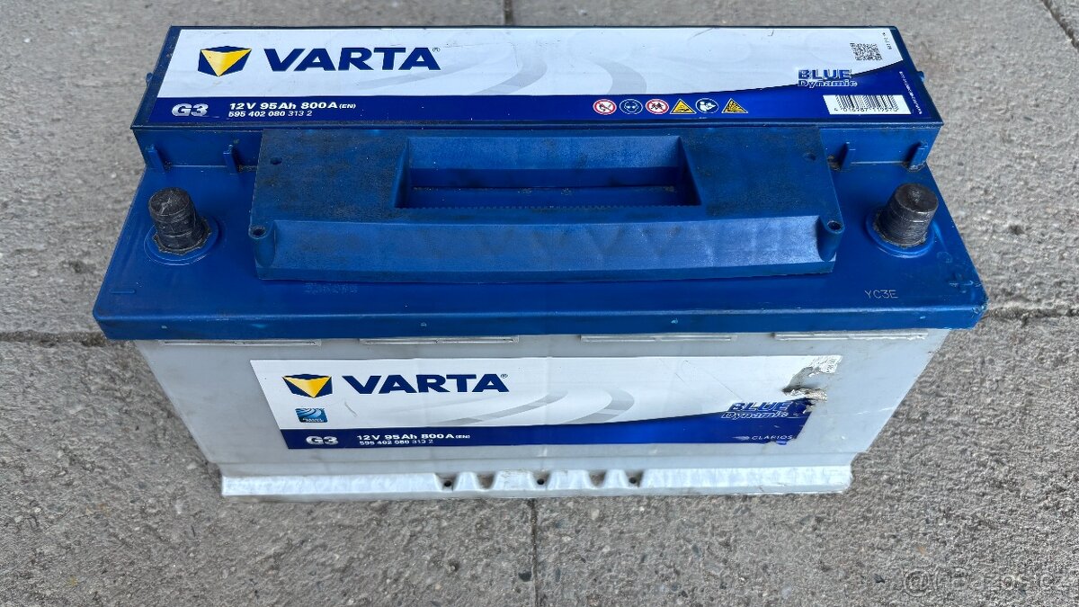 Autobaterie Varta 12V 95Ah