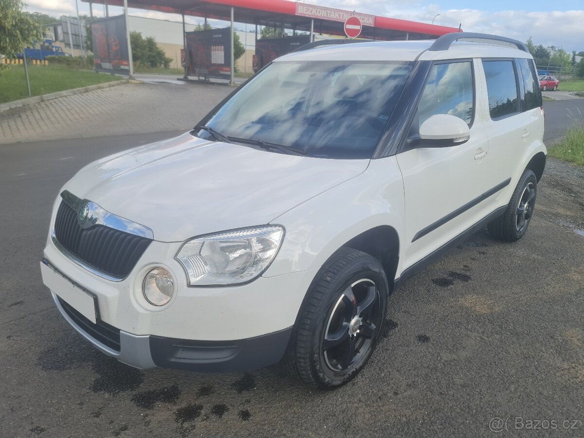 Škoda Yeti 1.2TSi, 77kkW, 4/2012, climatic, 1.majitel