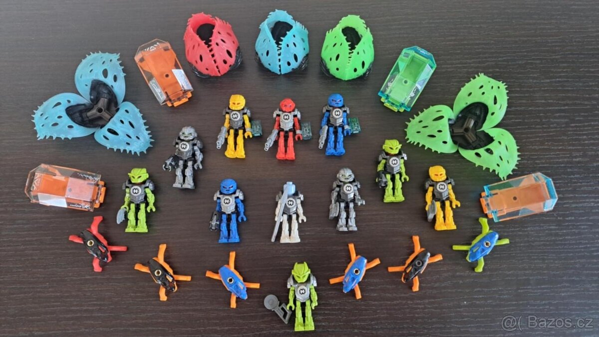 🤖🦟 Lego Velká aukce Hero Factory figurek 🦟🤖