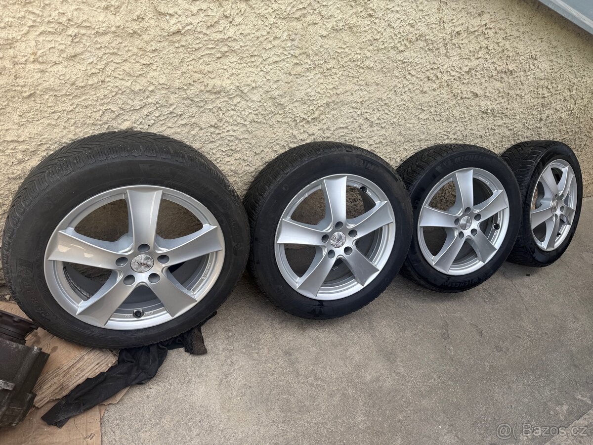 4ks Alu disky DEZENT 17" 5x112 ET40