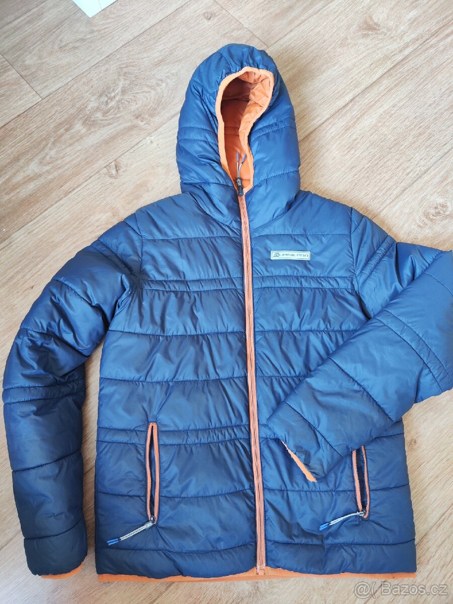 Dětská zateplená bunda AlpinePro vel. 152/158