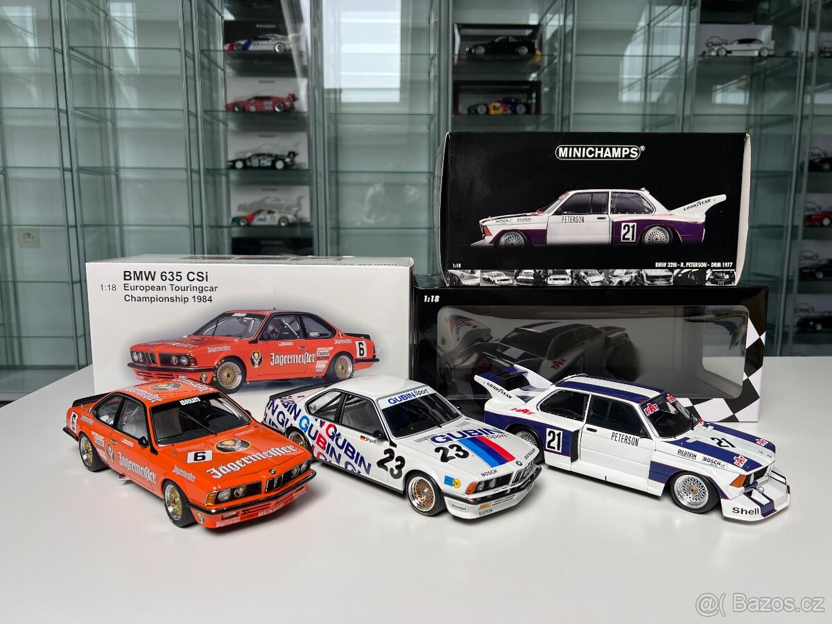 Modely 1:18 e24 635csi,e21 320i AutoArt,Minichamps
