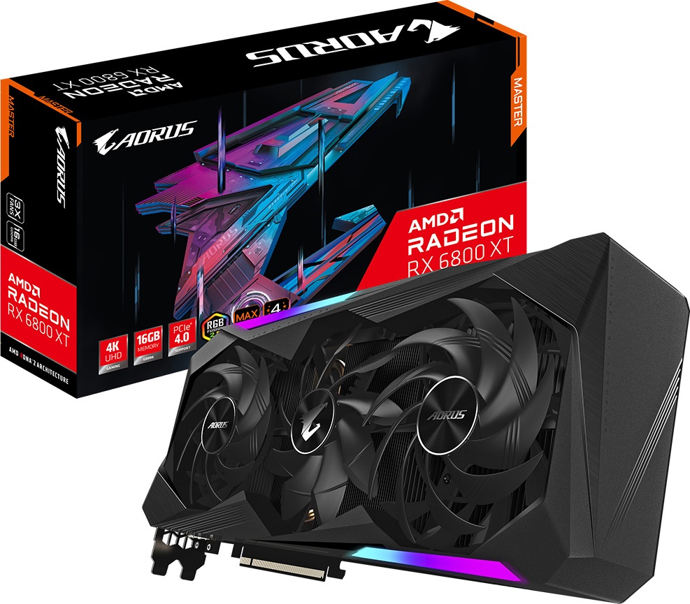 GIGABYTE Radeon RX 6800 XT AORUS MASTER 16G