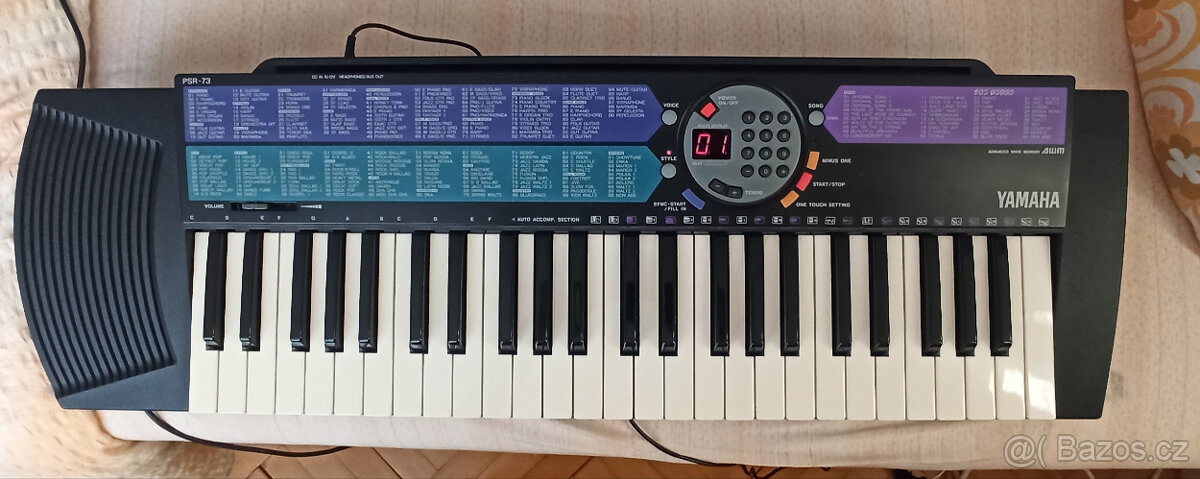 Přenosné klávesy Yamaha, série PortaTone, PSR - 73