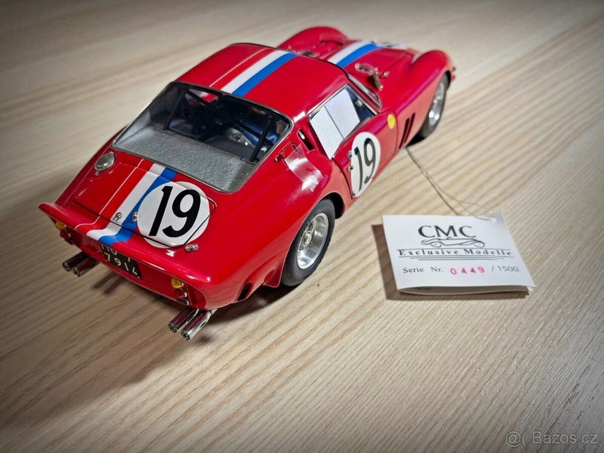 CMC M-155 Ferrari 250 GTO Le Mans 1962 #19 Red Limited č. 44