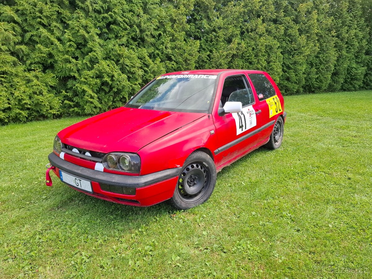Vw golf 3 1.6 benzín rally