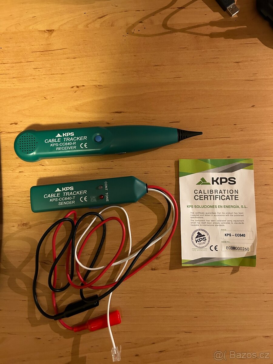 Detektor tel.kabelů a drátů robot.sekaček.