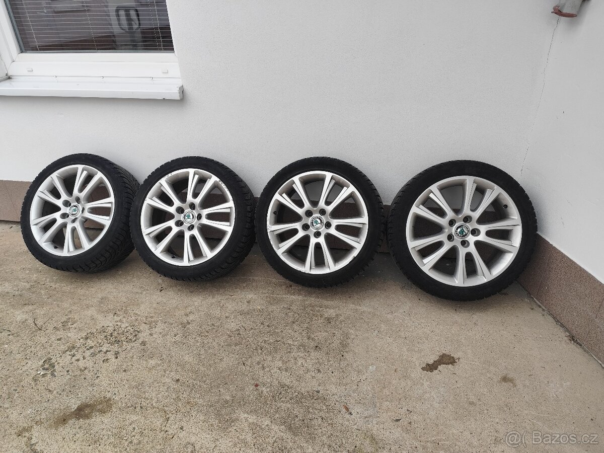 Škoda Octavia 2 RS kola 18" Zenith 5x112