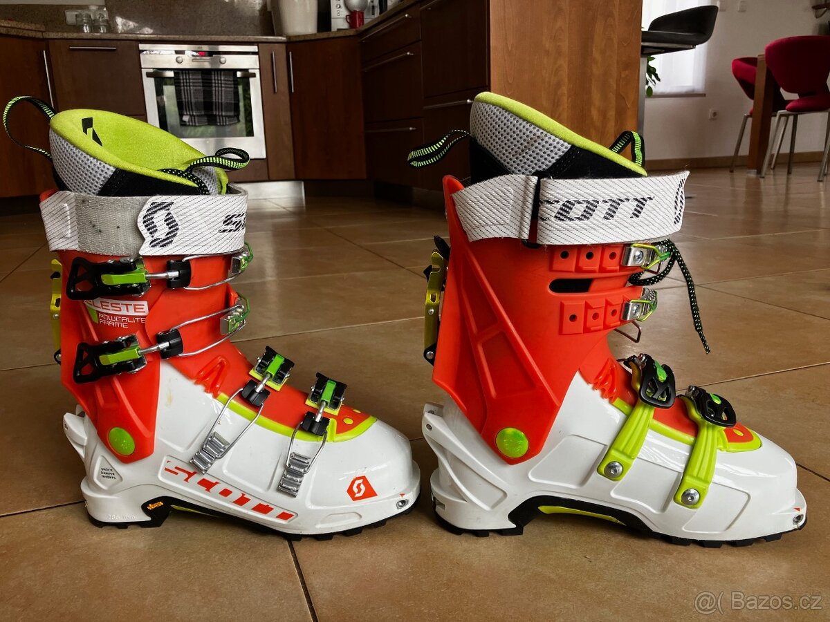 Skialpové boty Scott Celeste Powerlite MP25 (EU39) top stav