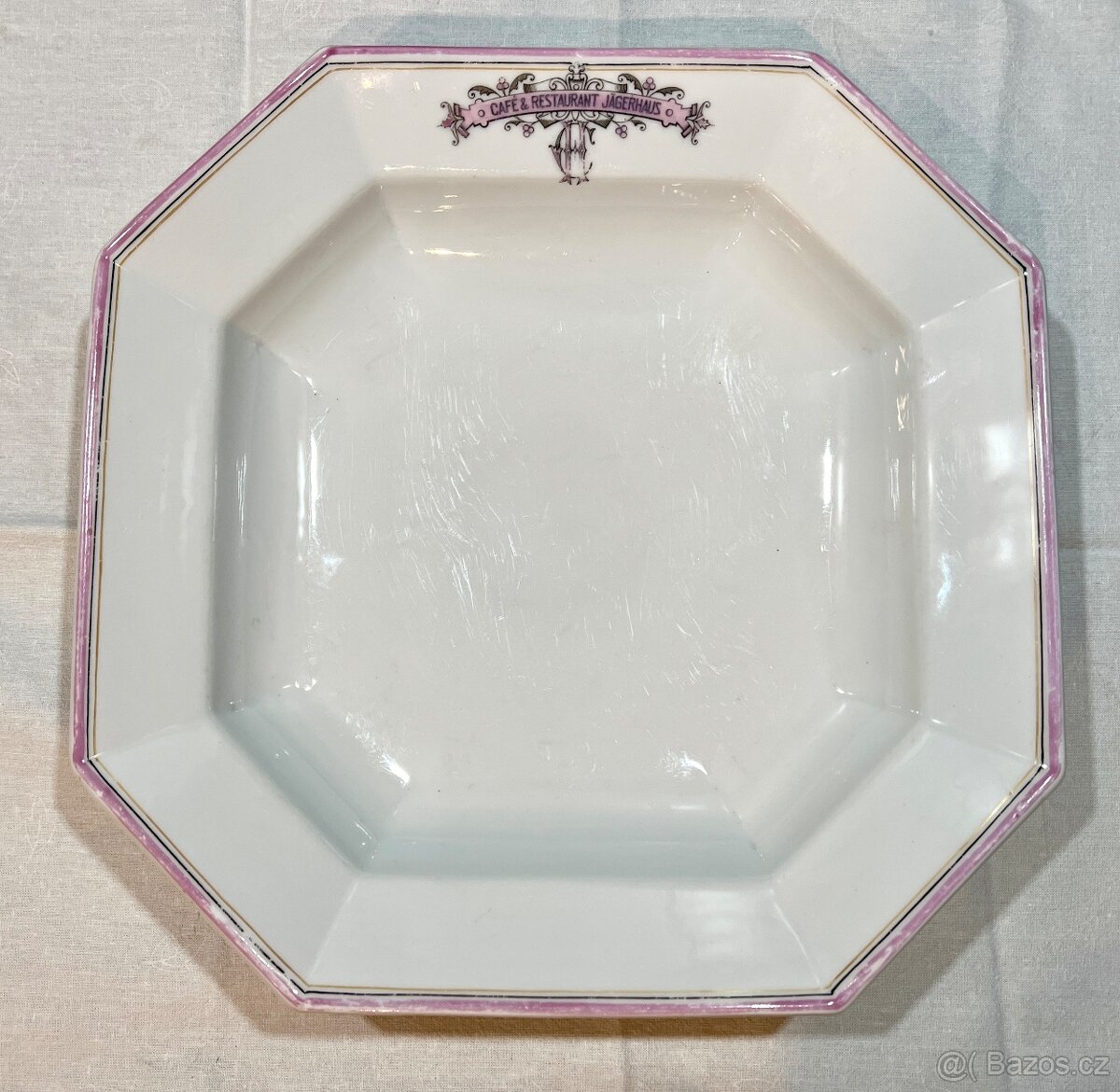 Talir misa starozitna Carl Knoll Myslivna Karlovy Vary