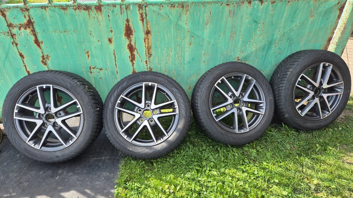 Kompletní sada zimní ALU kola R16, Toyota