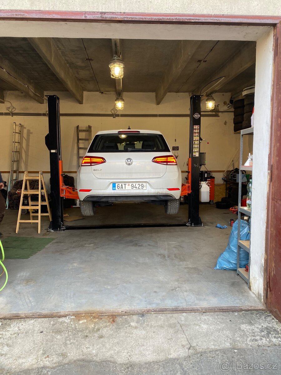 Dvousloupový zvedák 4t