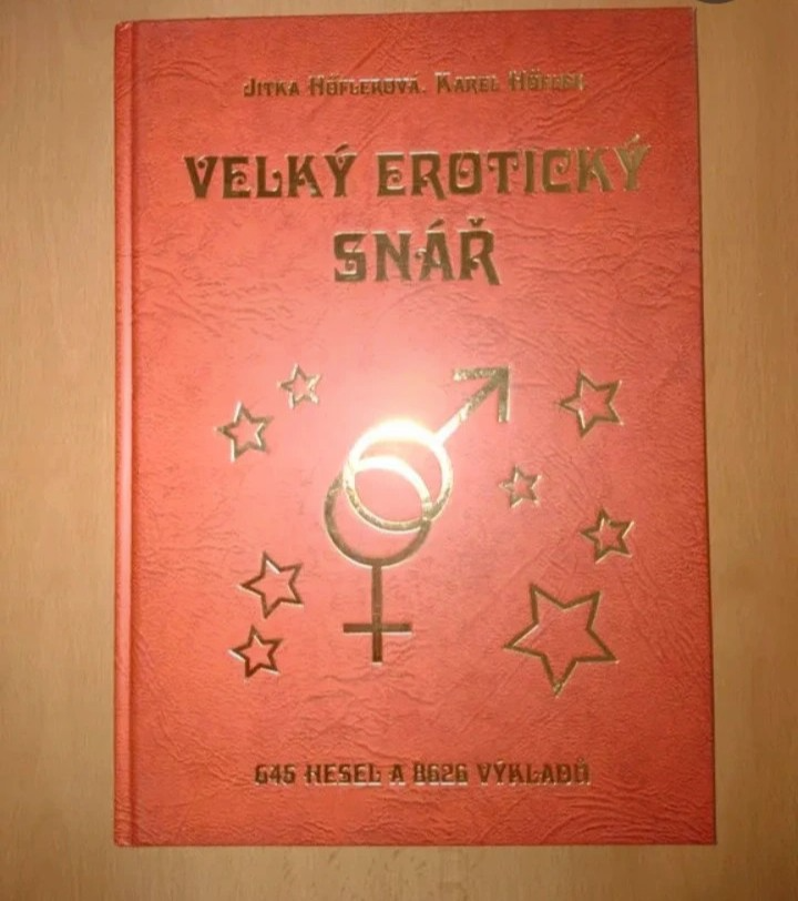 Kniha velký erotický snář