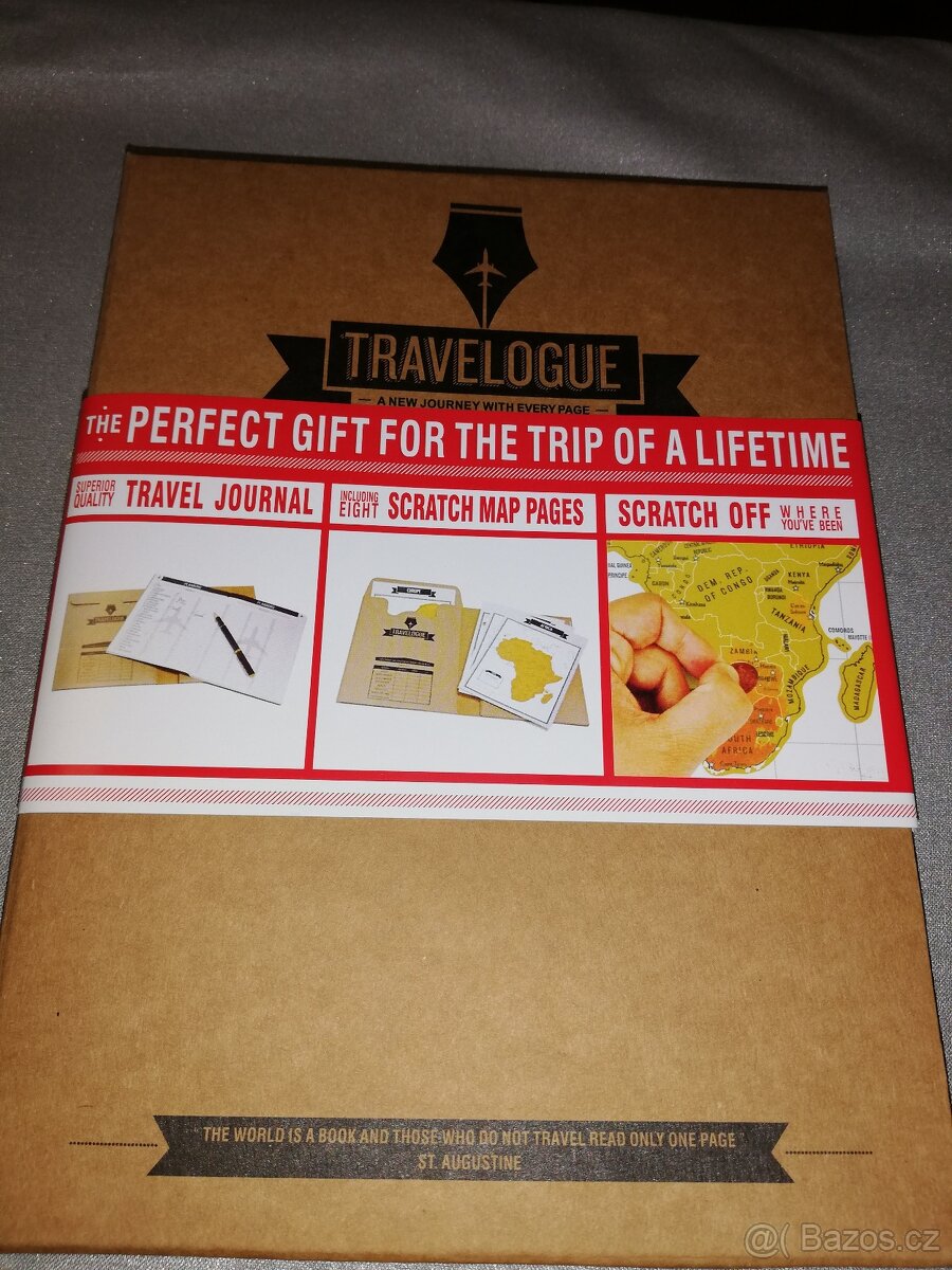 Travelogue Cestovní deník s mapami