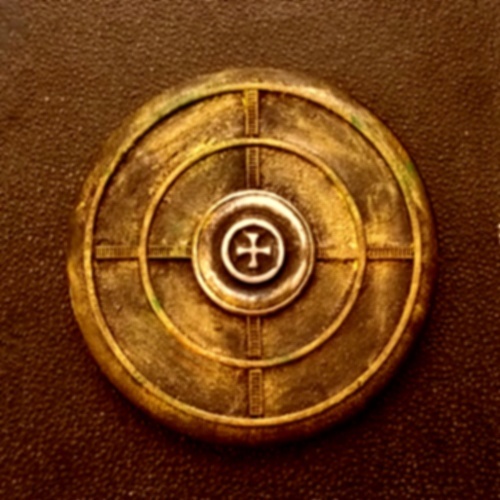 Terč velká Střelecká medaile s Rakousko-Uh. Orlicí -70mm