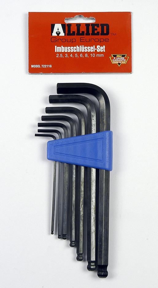 Sada imbusových klíčů nová